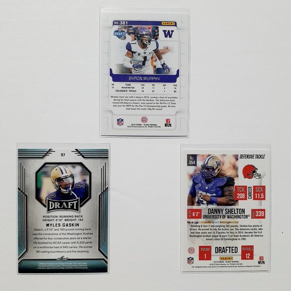 Washington Huskies 9 Card Lot - CFTBL [9_11_1] - Picture 6 of 8